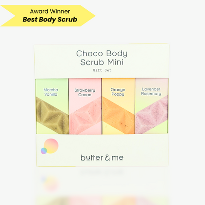 Choco Body Scrub Mini Gift Set