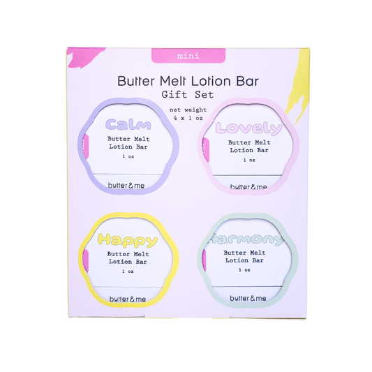 Mini Butter Melt Lotion Bar Gift Set